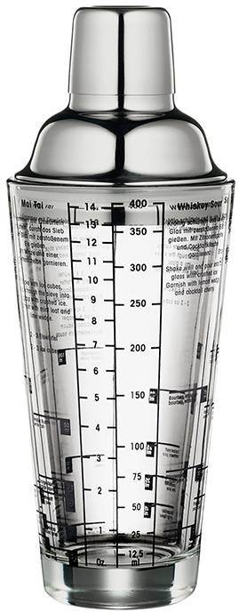 cilio cocktailshaker glasrvs