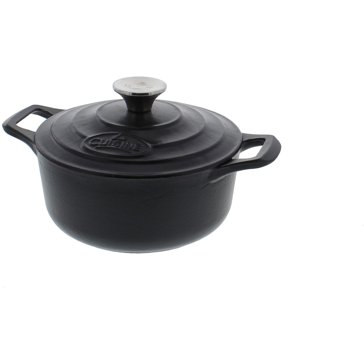 la cuisine pro braadpan 20cm mat zwart