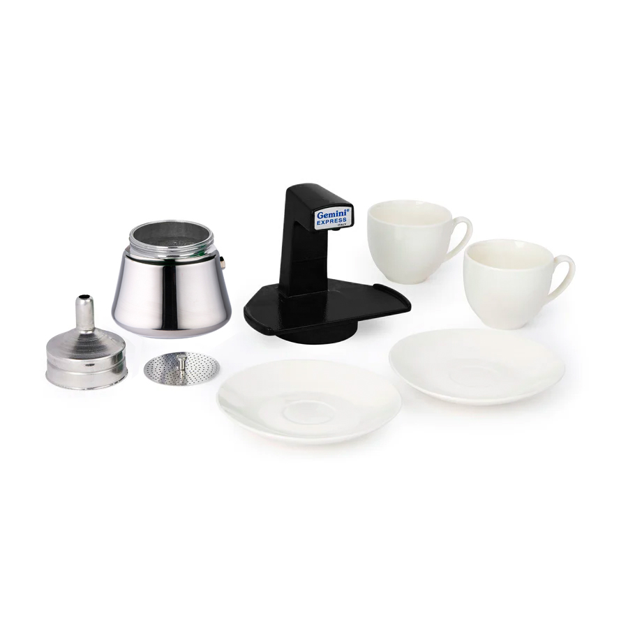 gemini-express-percolator-koffieset-2-kops-zwart