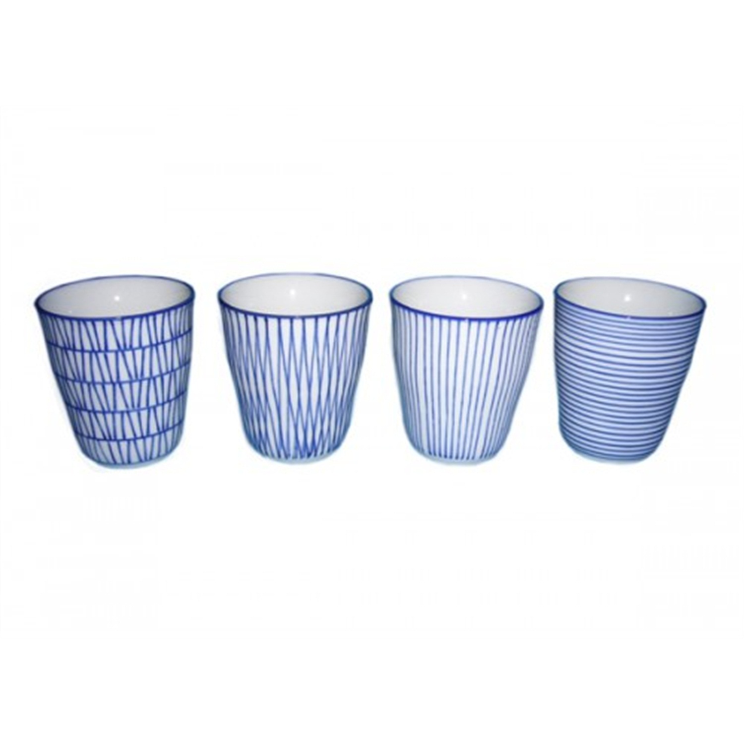pols-potten-vario-blue-stripes-bekers-4-stuks