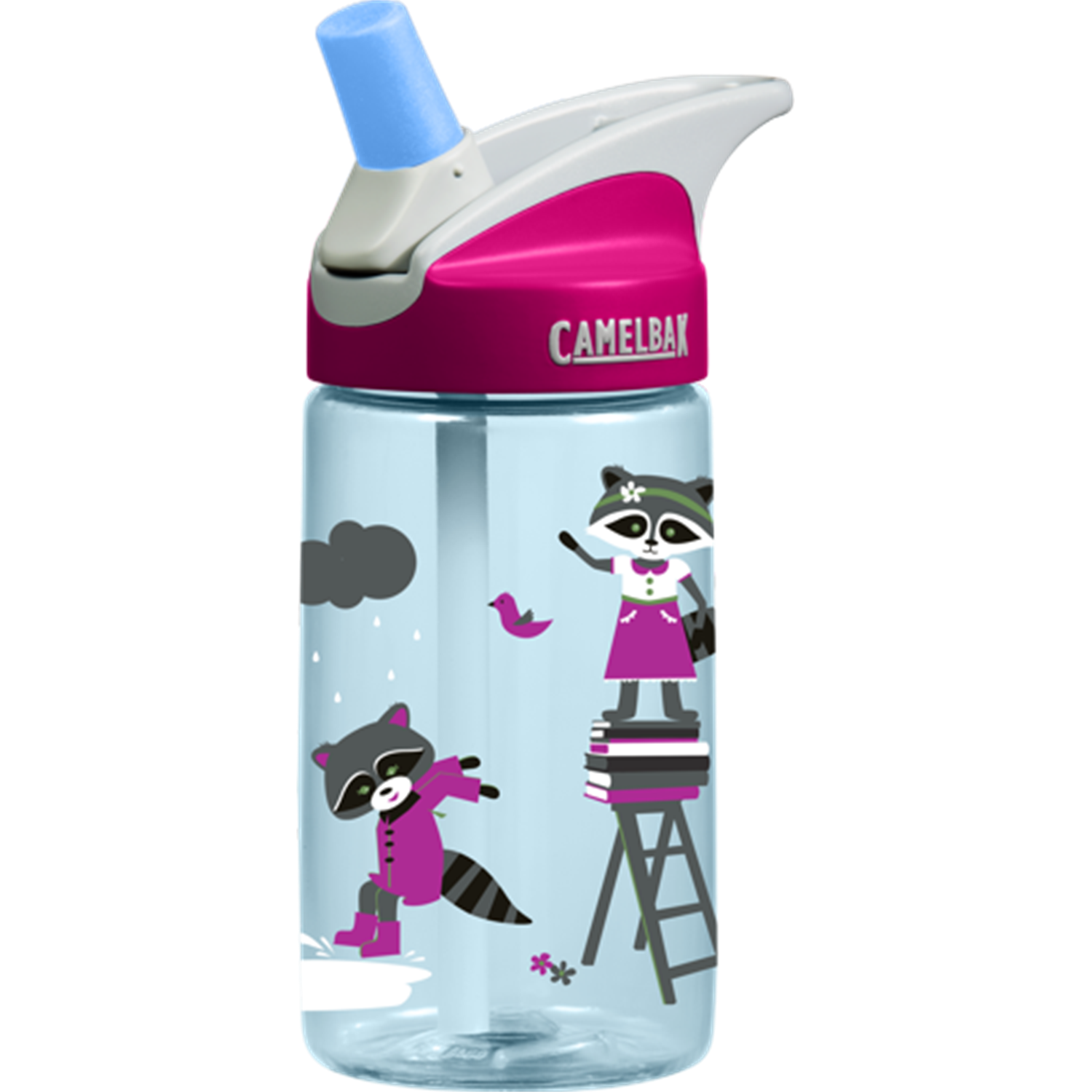 camelbak eddy kids waterfles 04l raccoons