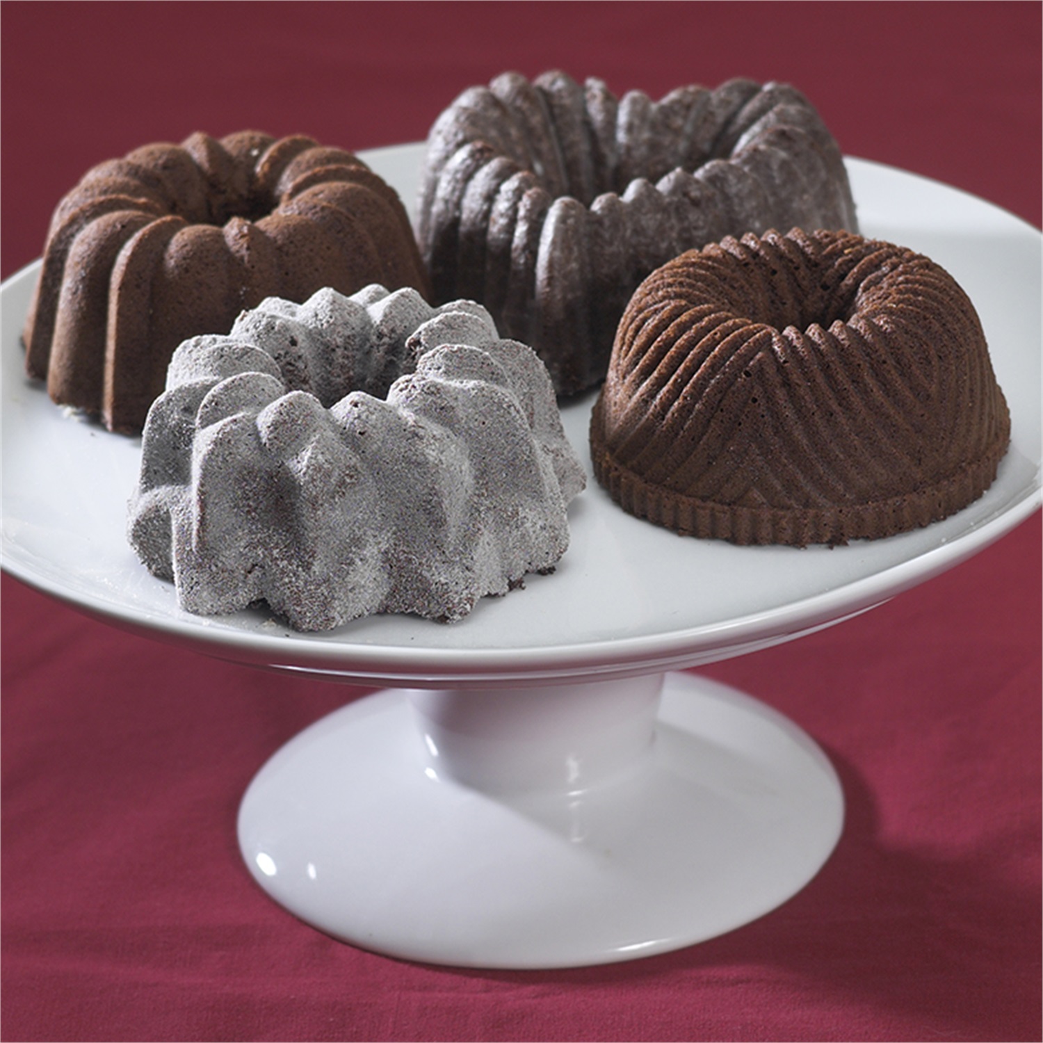 nordic-ware-quartet-cakelet-tulbandvorm-4-vaks-zilver