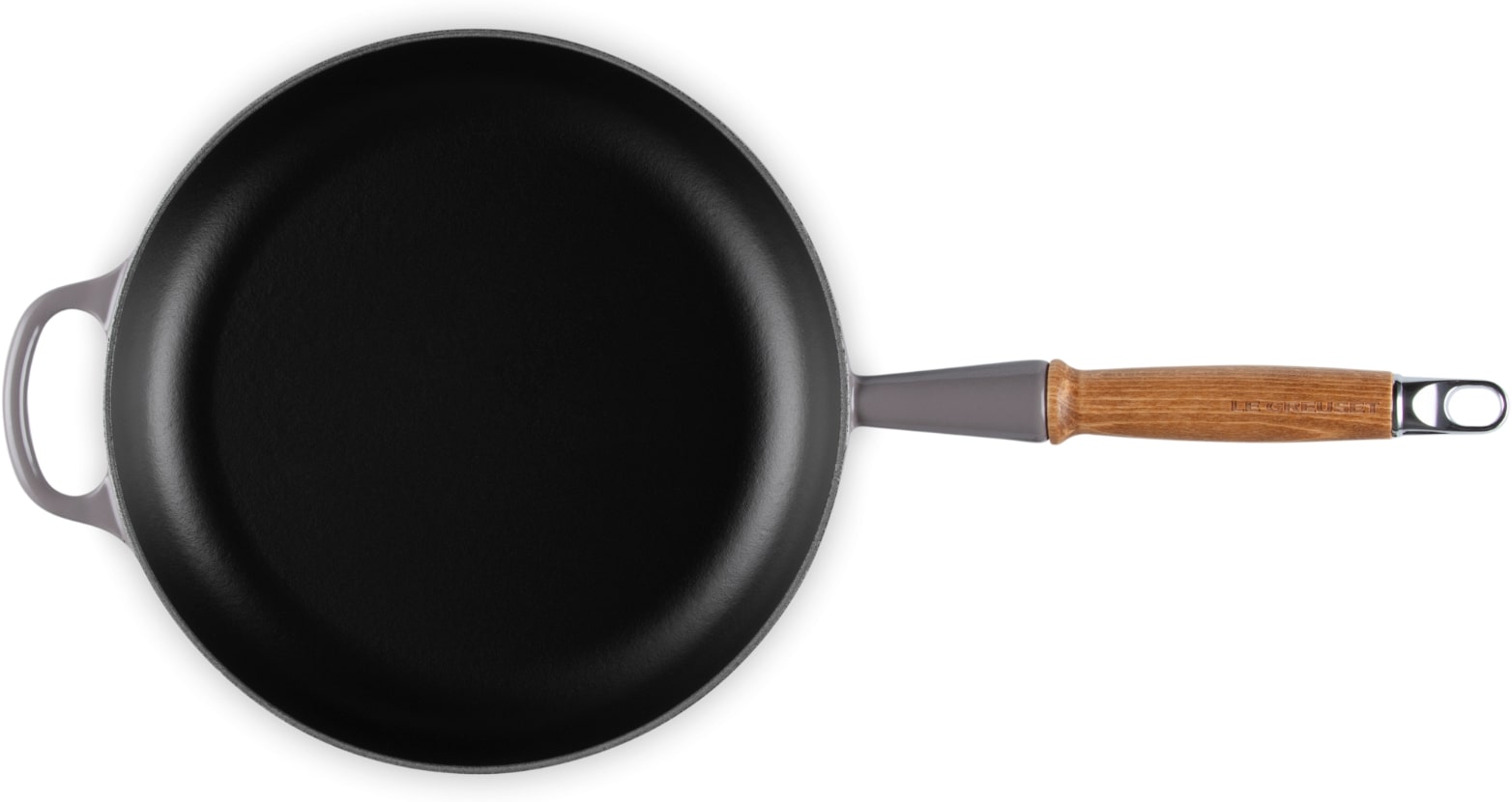 le-creuset-signature-koekenpan-met-houten-steel,-26cm-flint2