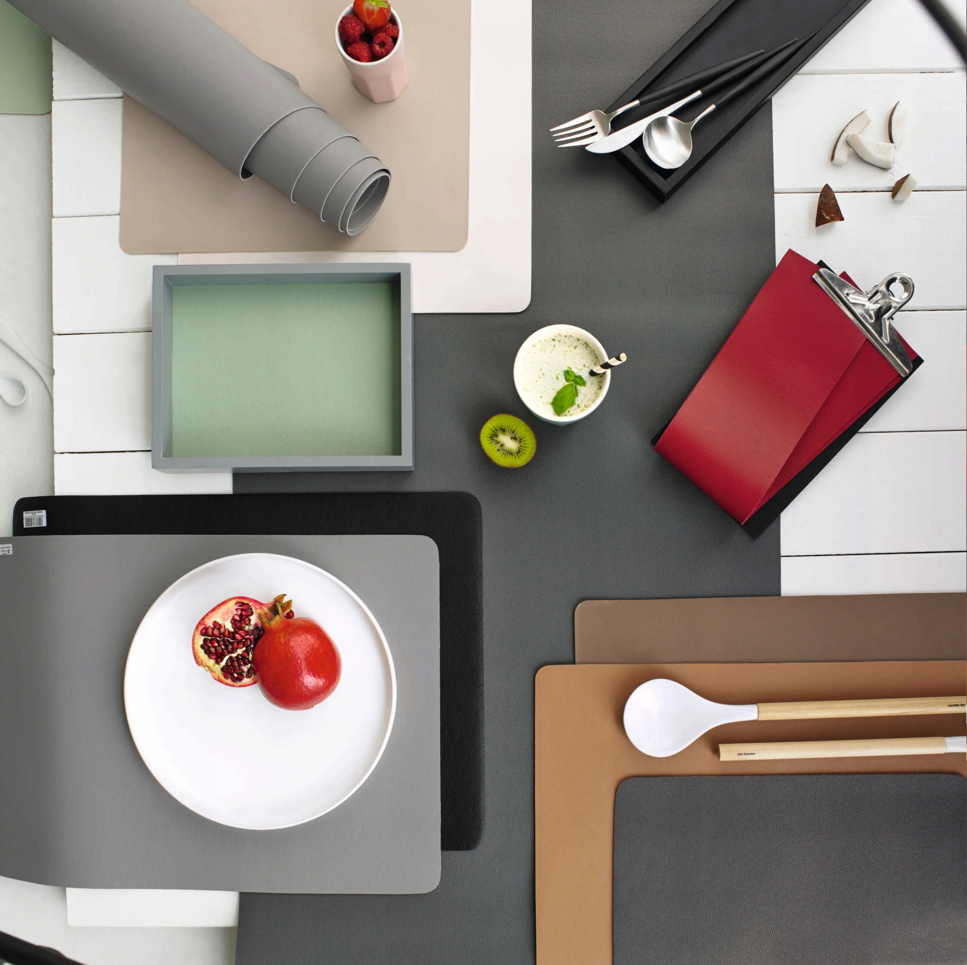 asa-selection-placemat-imitatieleer-46x33cm-rough-stone-set-van-6