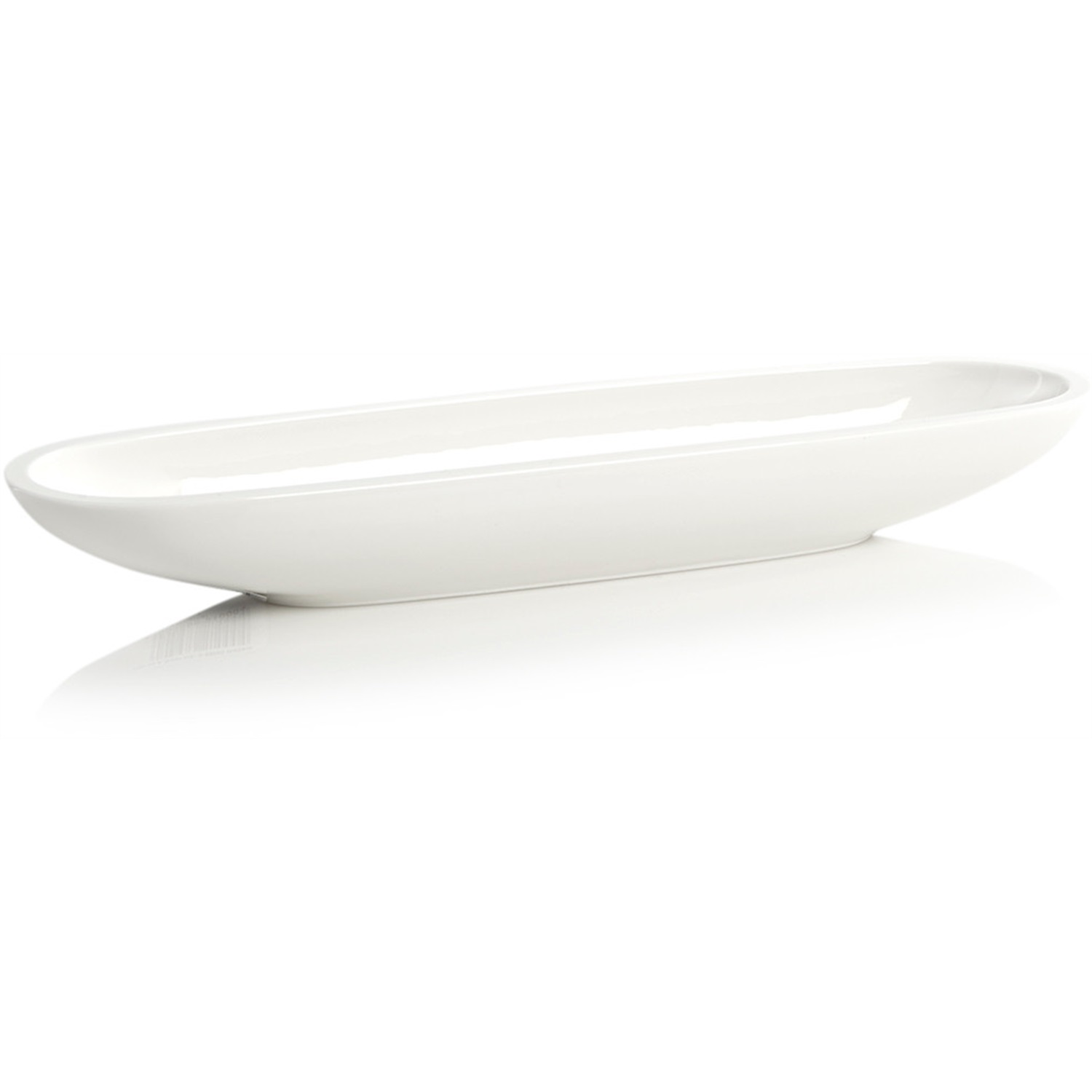 villeroy boch artesano original olijvenschaal 28x8cm wit