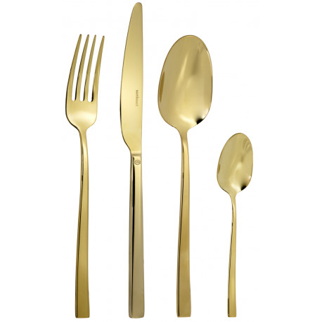 sambonet rock bestekset 52762g81 24 delig goud