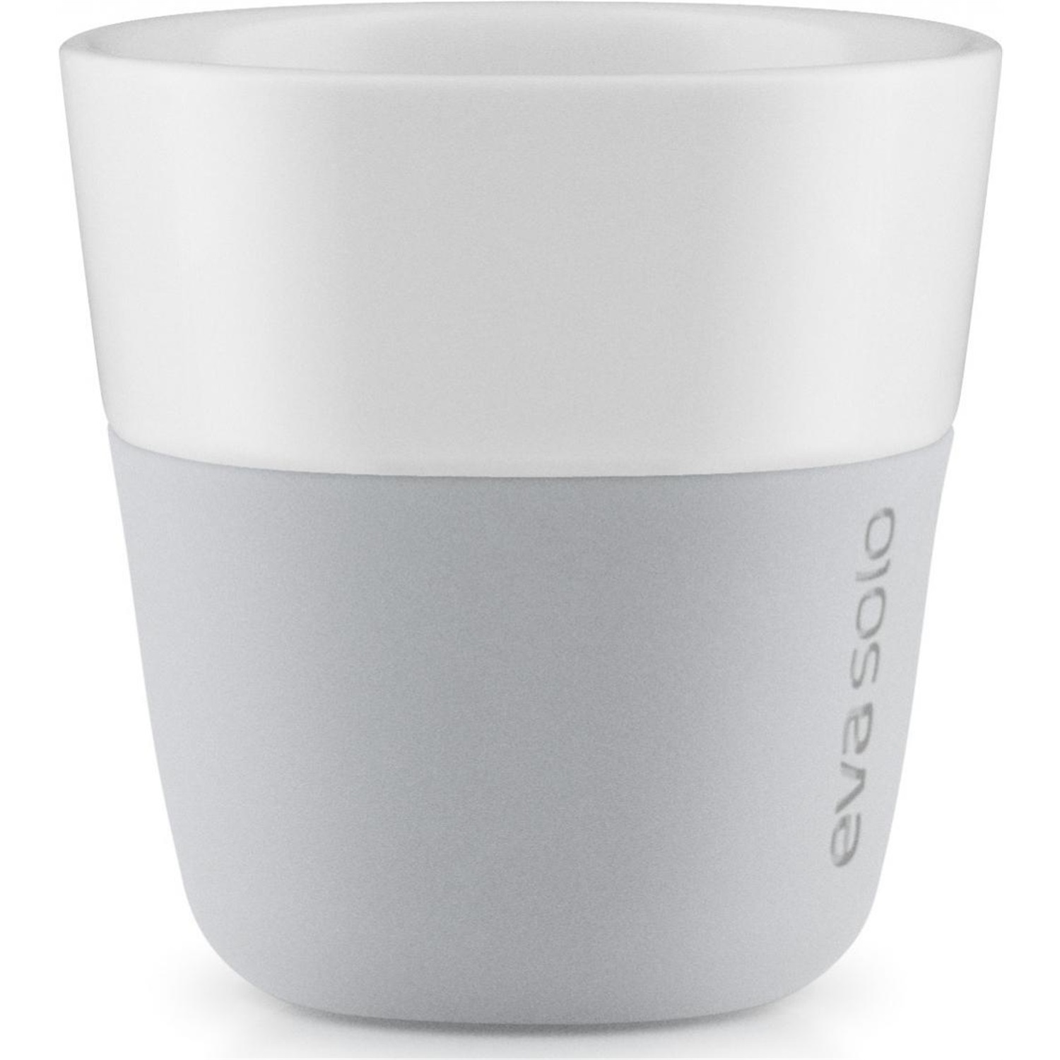 eva solo espressokopjes 2 stuks lichtgrijs