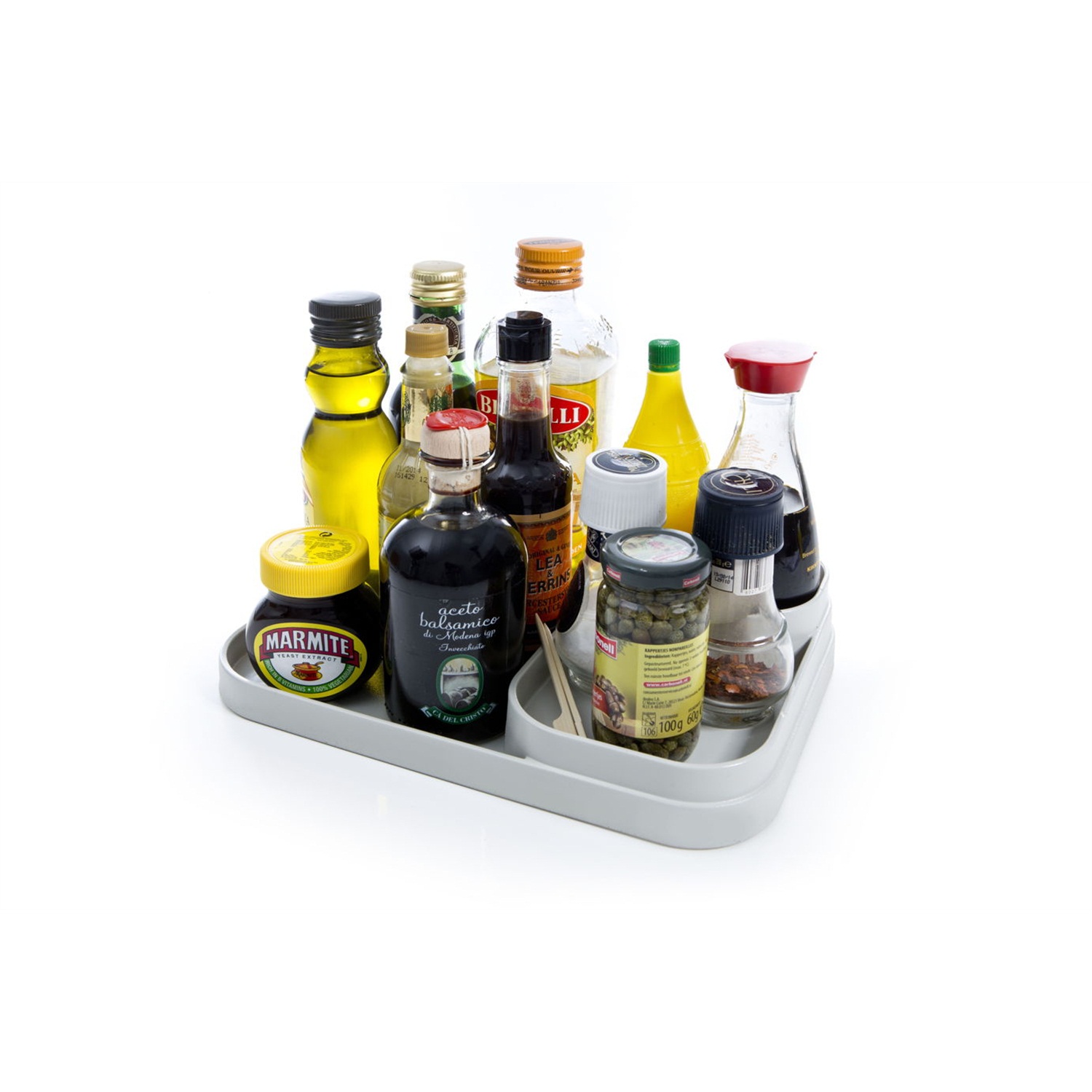 royal-vkb-bottle-field-keukenorganiser-licht-grijs