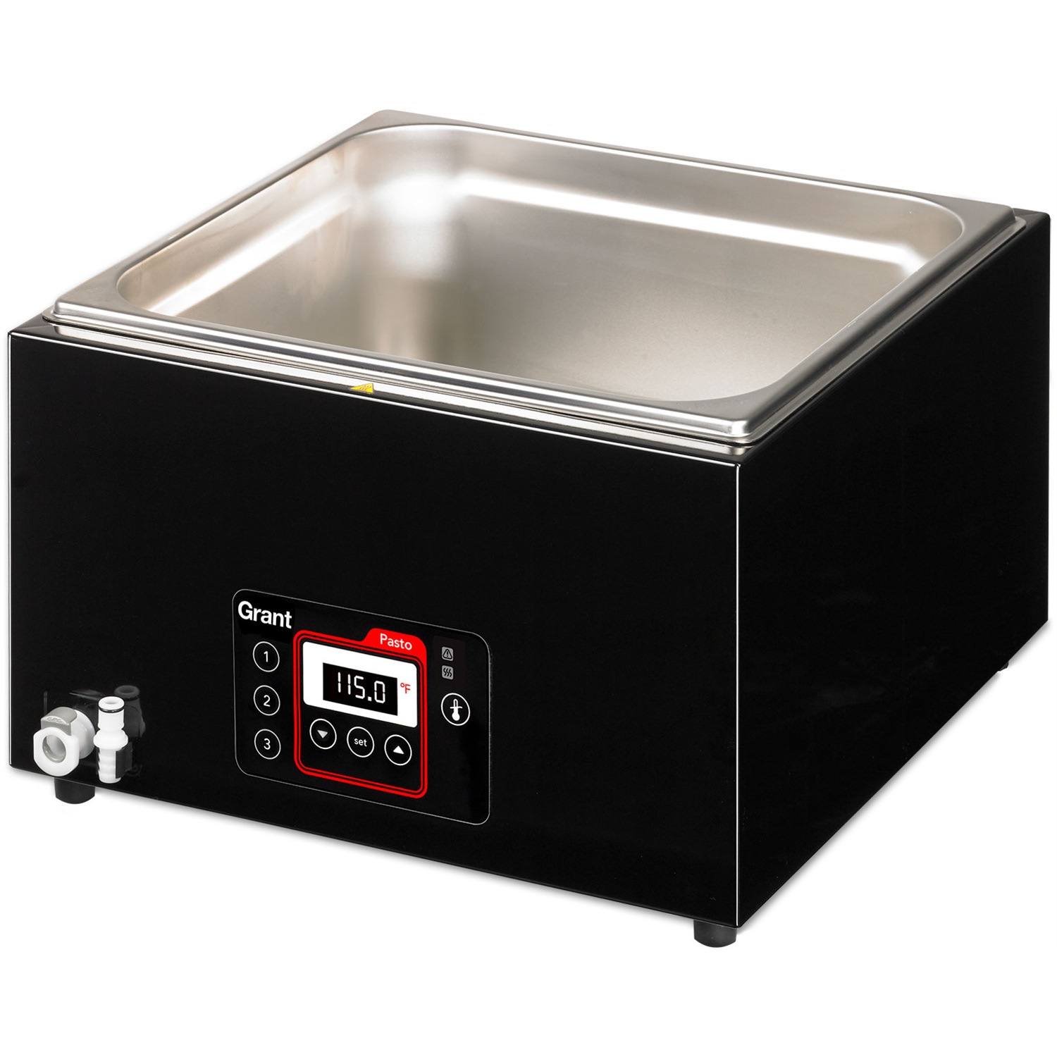 grant pasto sous vide waterbad 12l zwart