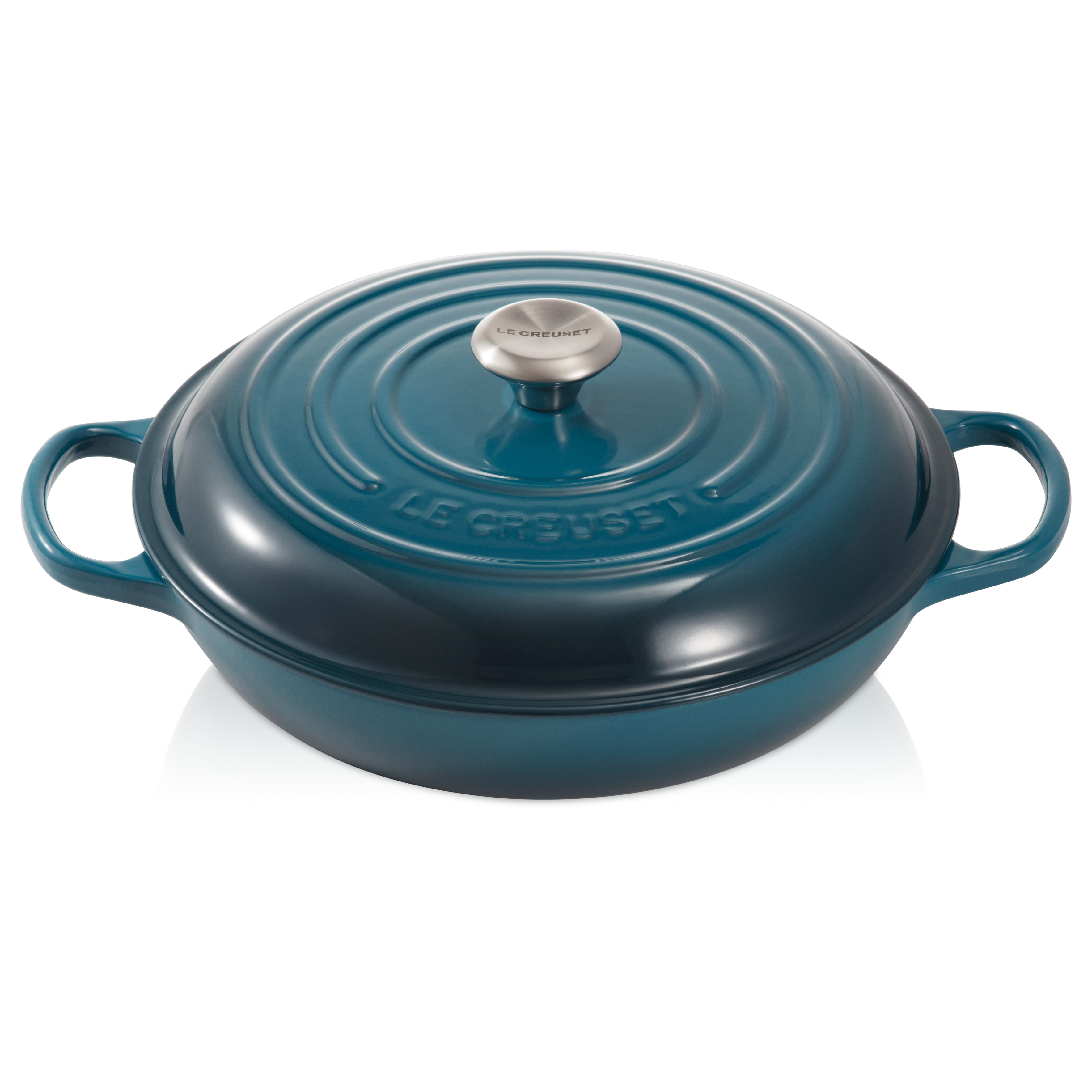 le-creuset-signature-campagnard-braadpan-30cm-deep-teal