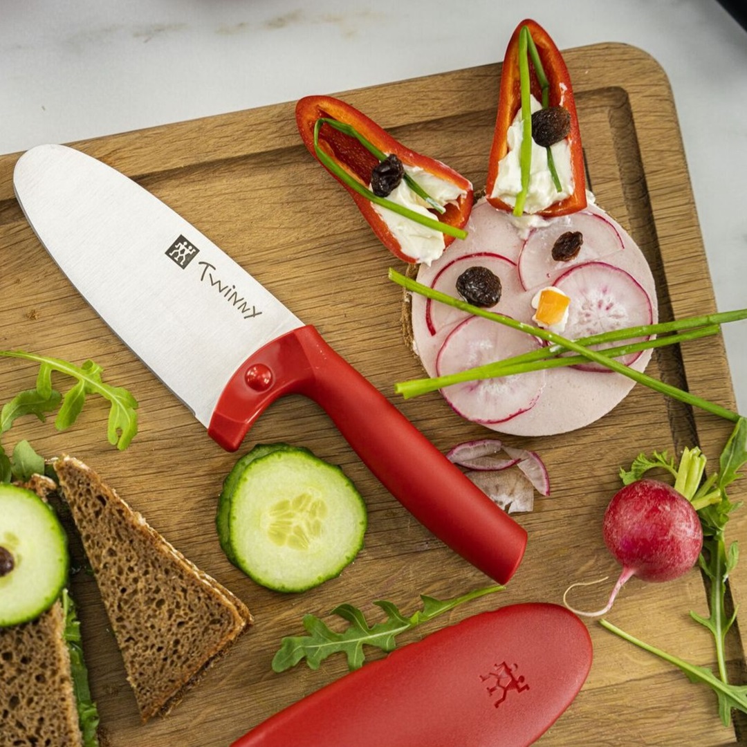 zwilling-twinny-kindermes-rood