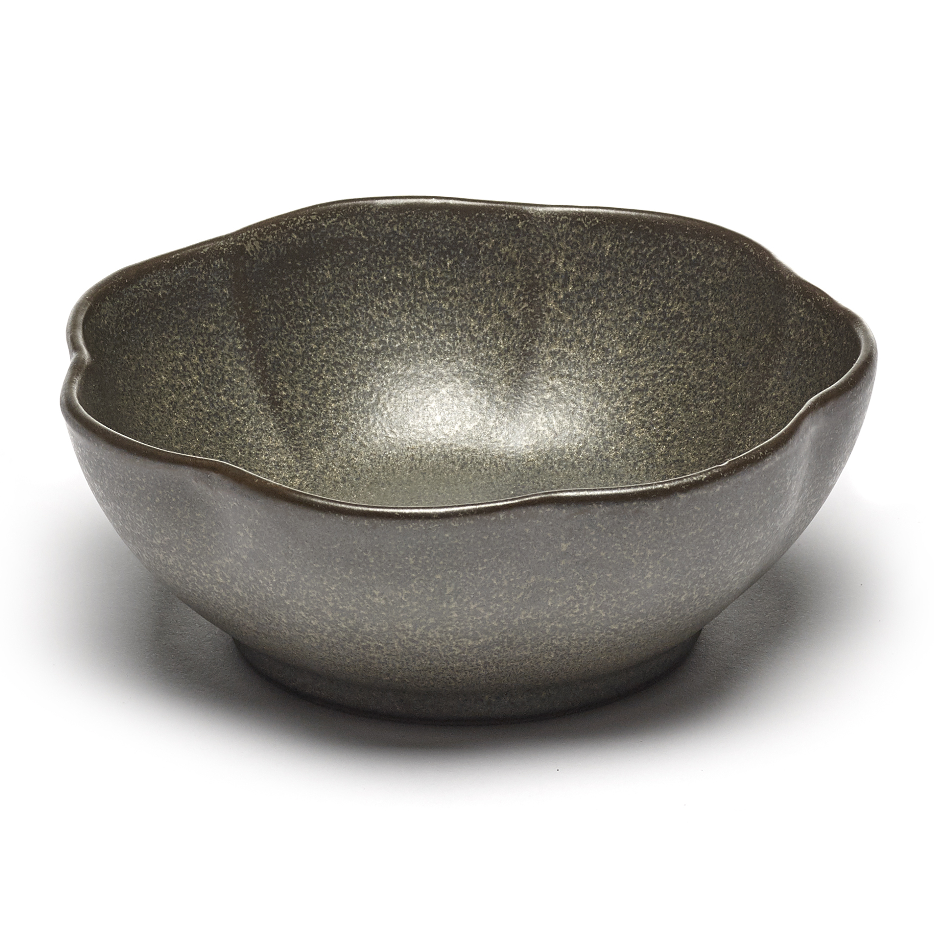 serax-inku-kom-geribbeld-b5120241g-13cm-groen-4-stuks