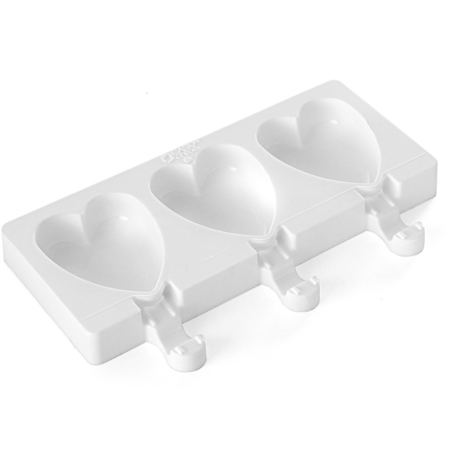 silikomart steccoflex heart ijsvorm gel03m 3 vaks