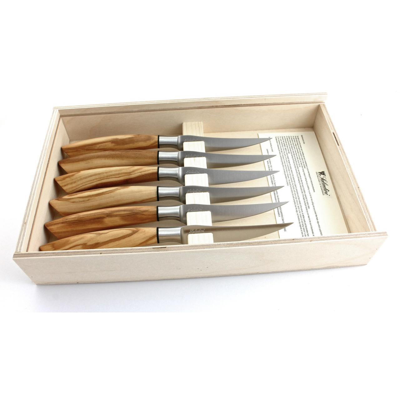saladini-steakmessenset-6-delig-23cm-olijfhout