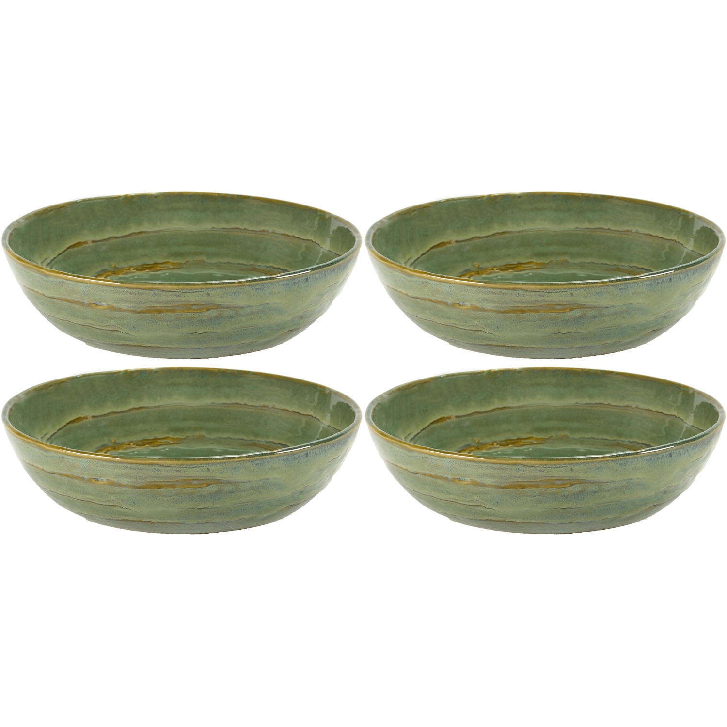 serax pure slakom b1018003 20cm zeegroen 4 stuks