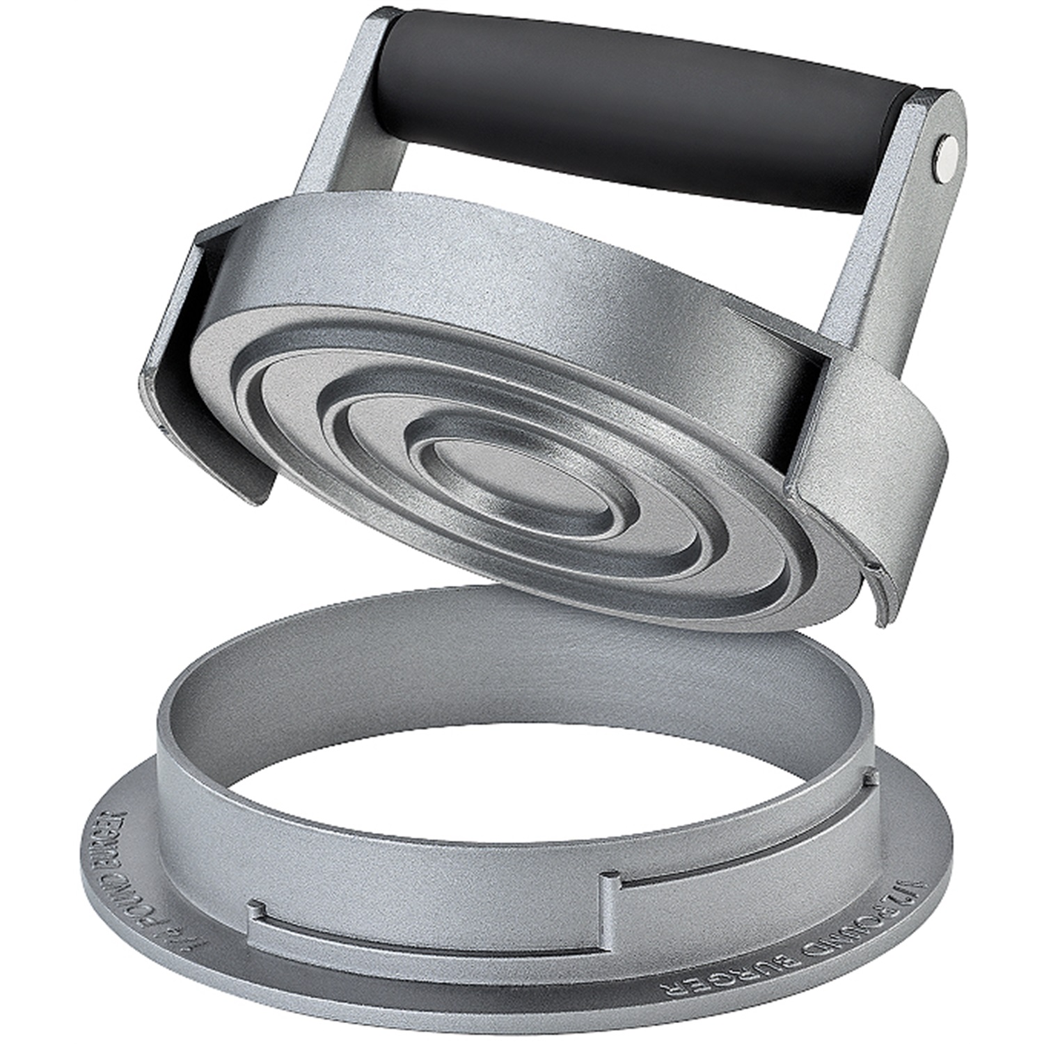 kuchenprofi hamburgerpers trio bbq 12cm