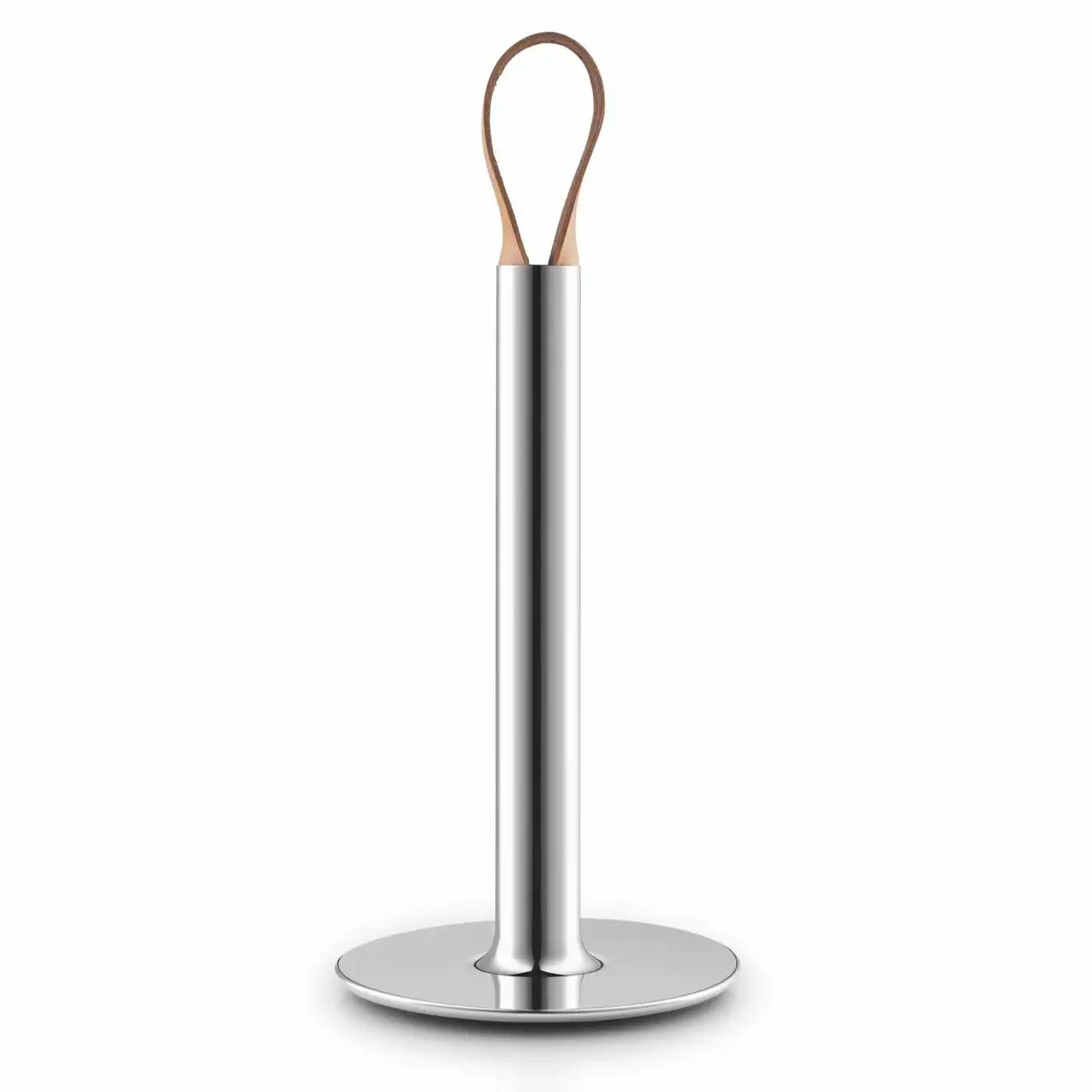 eva-solo-keukenrolhouder-met-lederen-lus-305cm-rvs