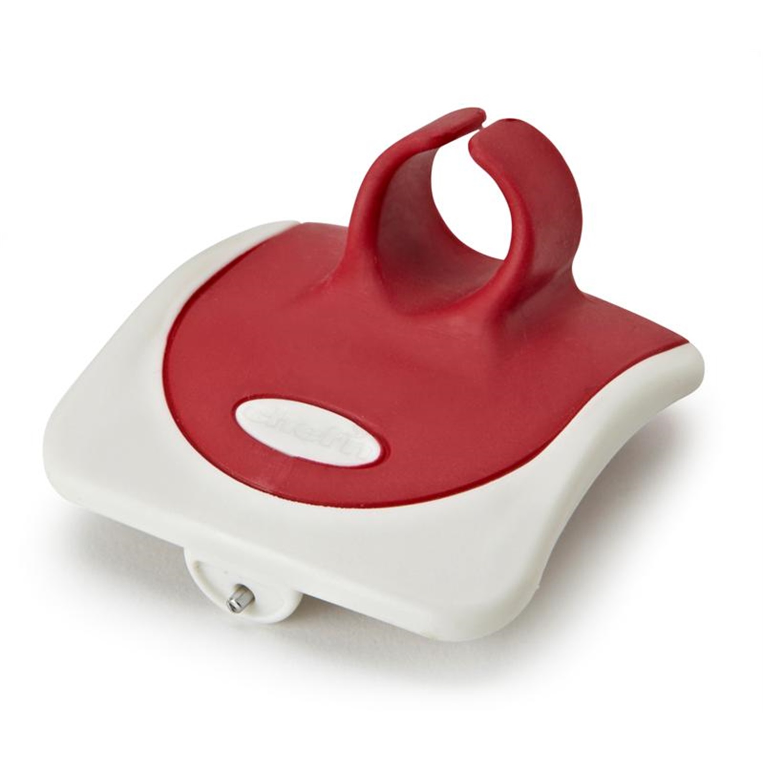 chefn palmbrush groenteborstel rood