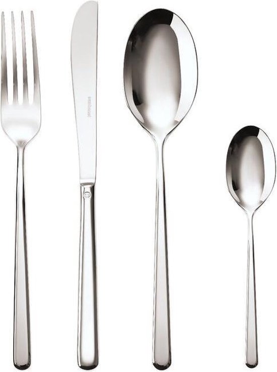 sambonet linear bestekset 52513 81 24 delig rvs