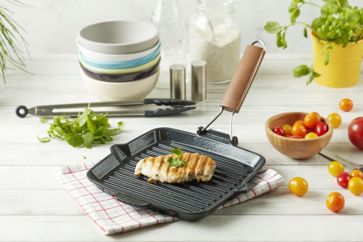 fontignac-grillpan-met-inklapbare-steel-24x24cm-gietijzer