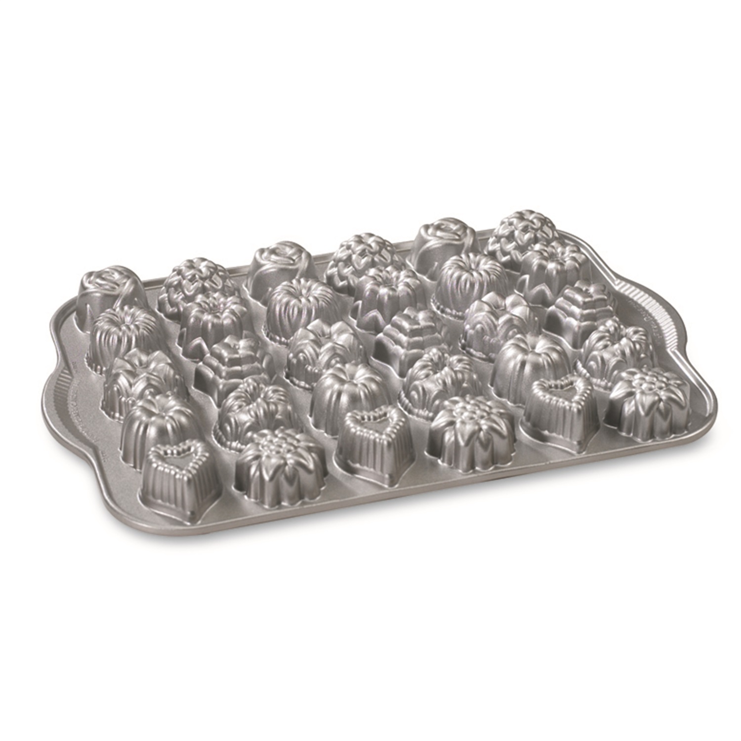 nordic-ware-tea-cakes-and-candies-bakvorm-30-vaks-zilver