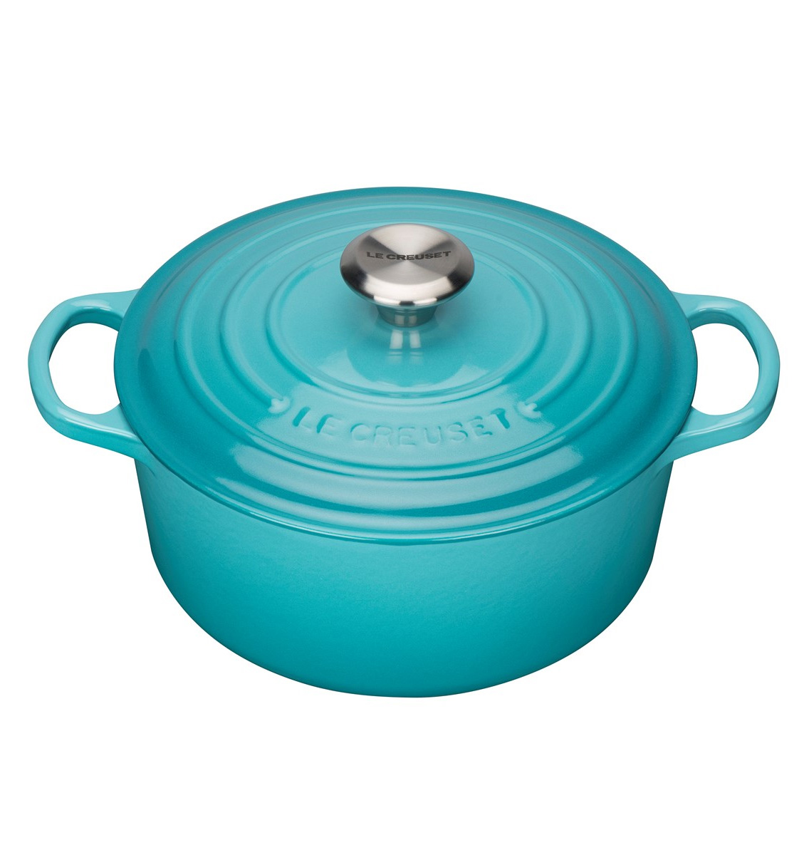 le-creuset-signature-braadpan-20cm-caribbean-blauw