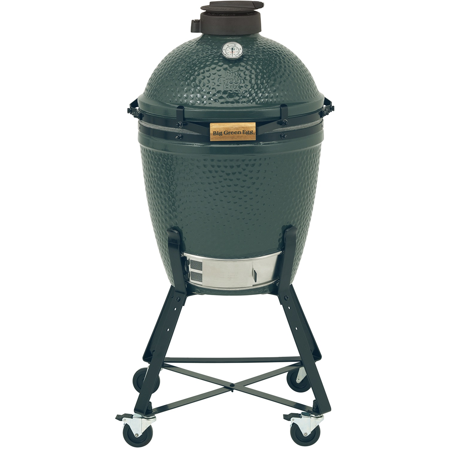 big green egg medium houtskoolbarbecue met nest