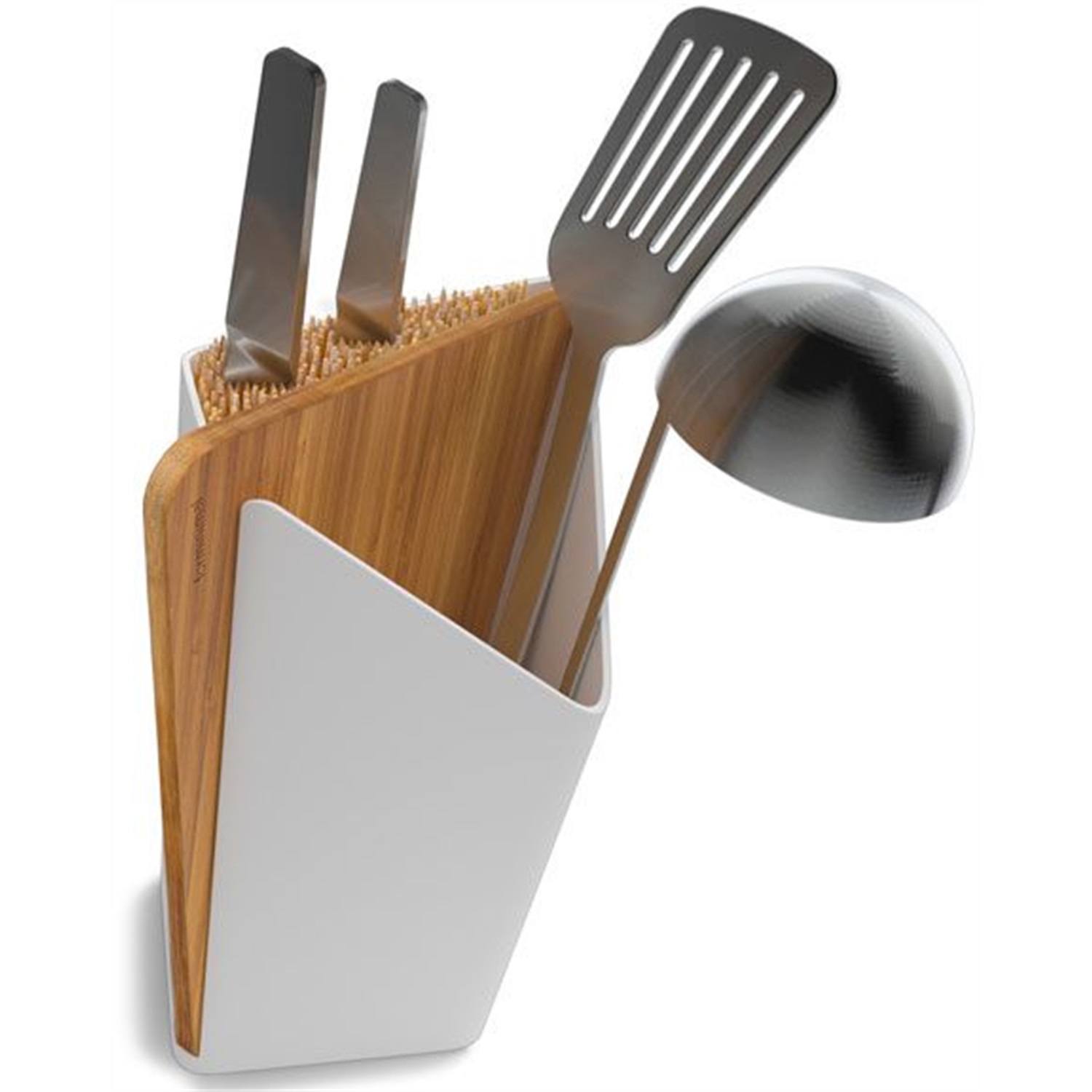 blackblum forminimal messenblok en gereihouder wit