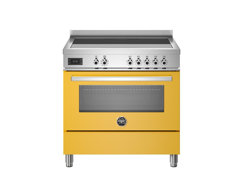 bertazzoni professional top line pro95i1egit inductiefornuis 90cm geel