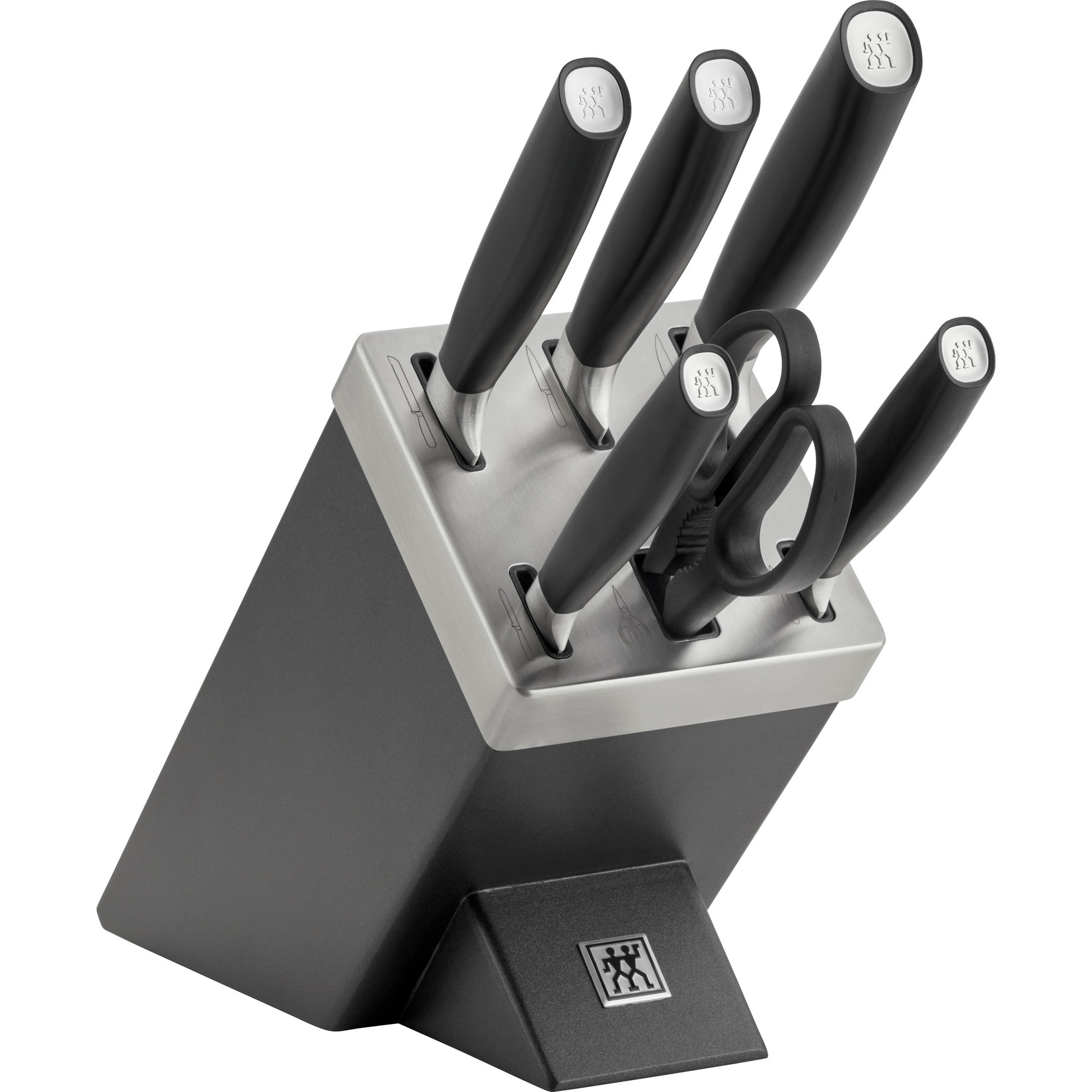 zwilling all star messenblok met slijpfunctie 7 delig