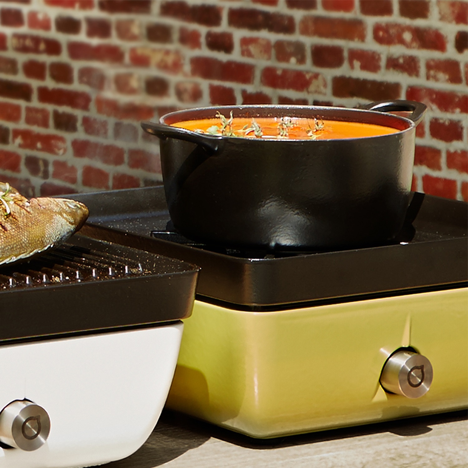 ferleon-patio-cooker-met-gaspit-olijfgroen