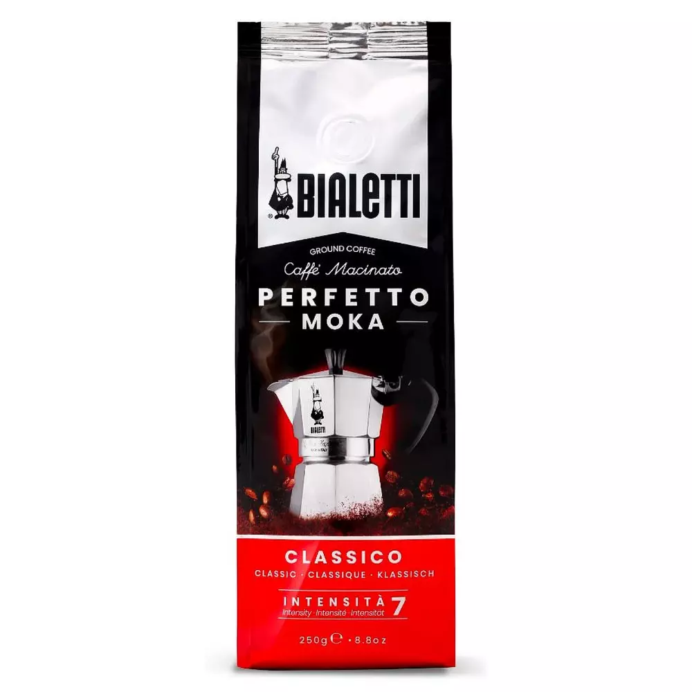 Gemalen koffie   bialetti