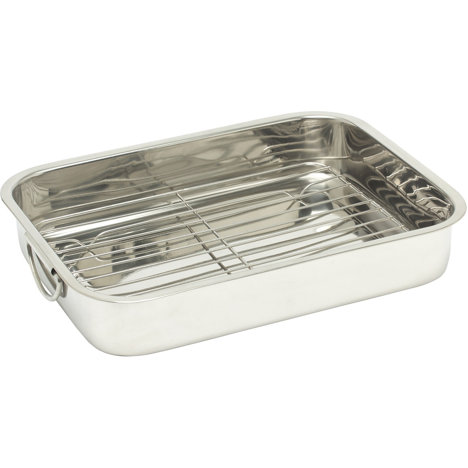 kookpunt gsw braadslede met grillrooster 25x19cm rvs