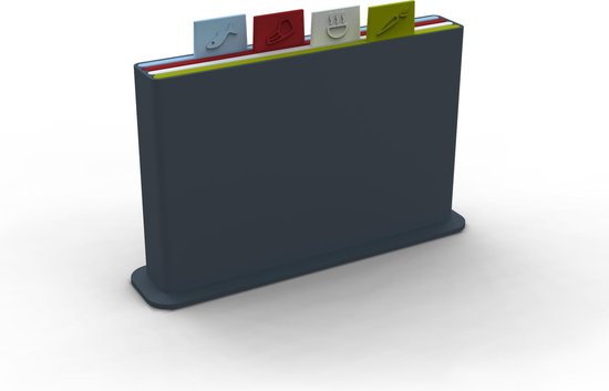 joseph joseph index regular snijplankenset grijs 4st