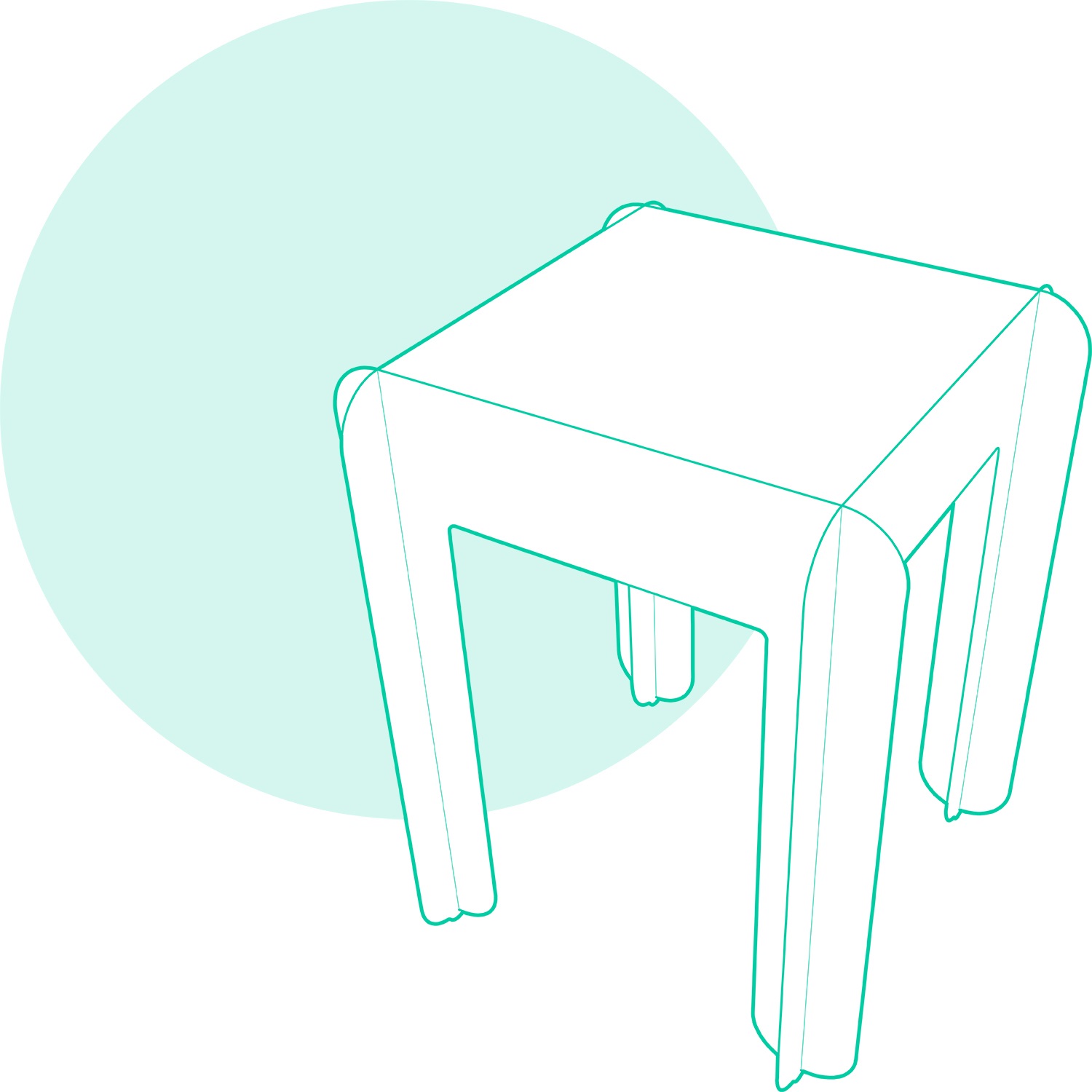 modubilo-tafel-met-glass-blad-75cm