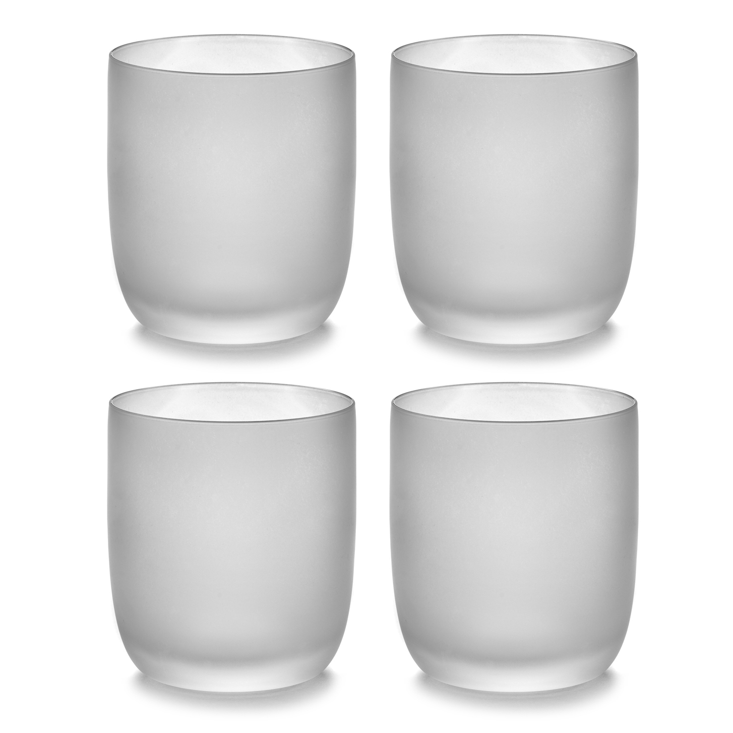 serax base waterglas b0819200 033l frosted white 4 stuks