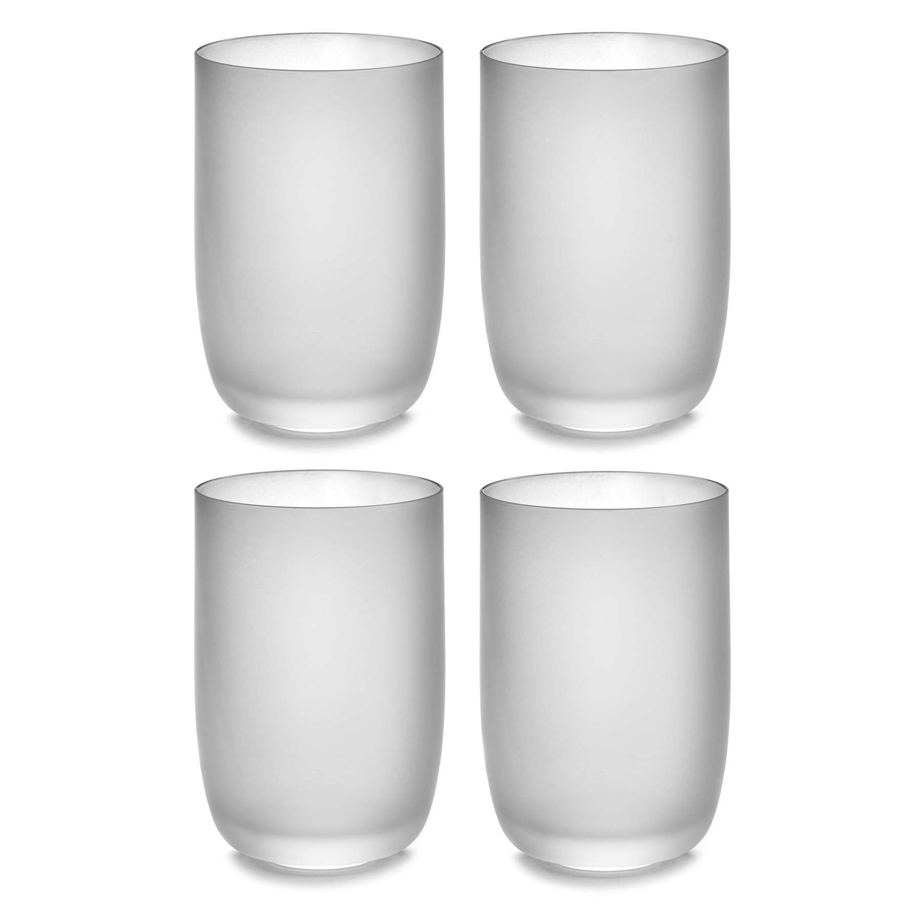 serax base waterglas b0819201 045l frosted white 4 stuks