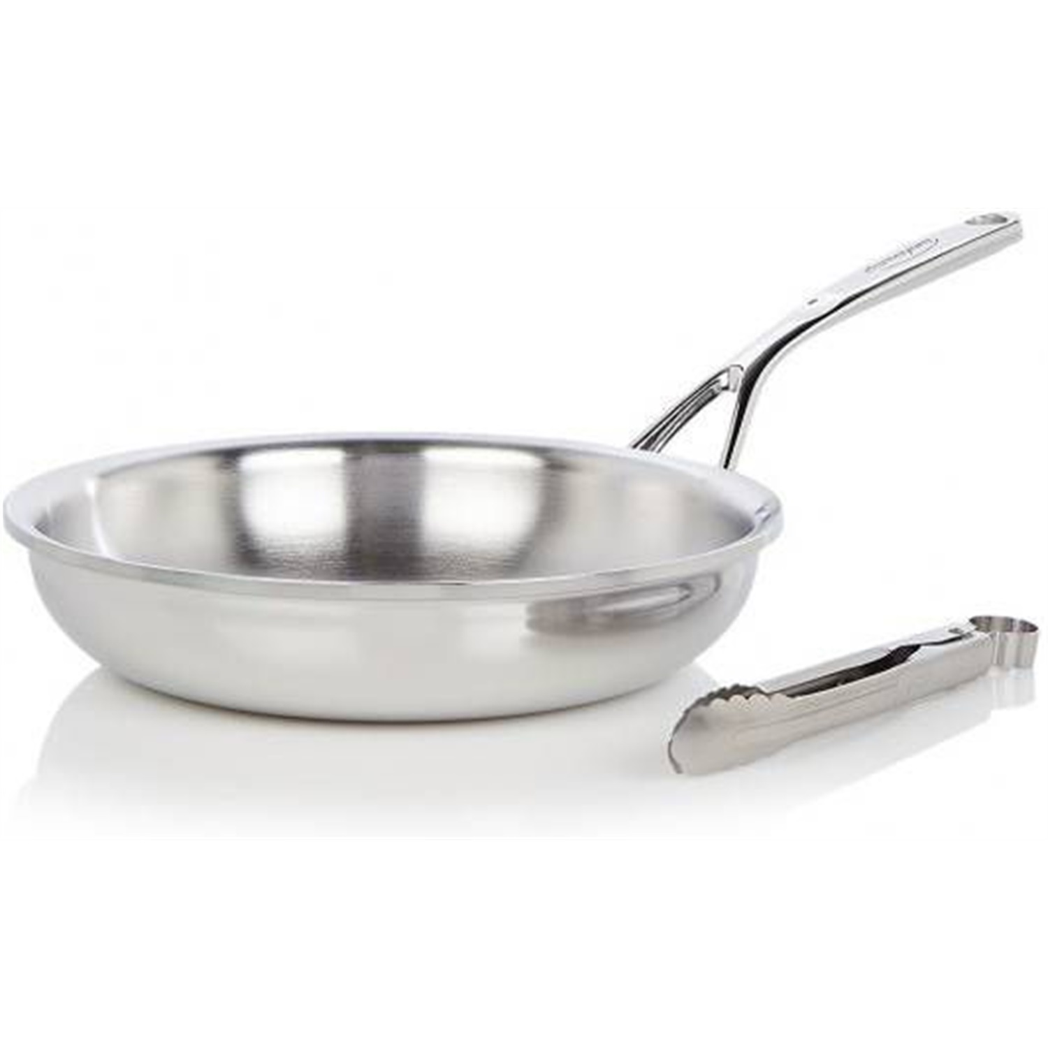 demeyere proline 7 koekenpan met cuisipro keukentang 24cm