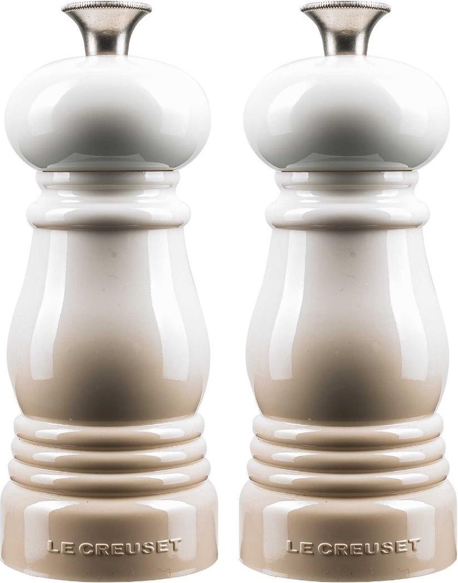 le-creuset-petite-peper-en-zoutmolenset-11cm-meringue