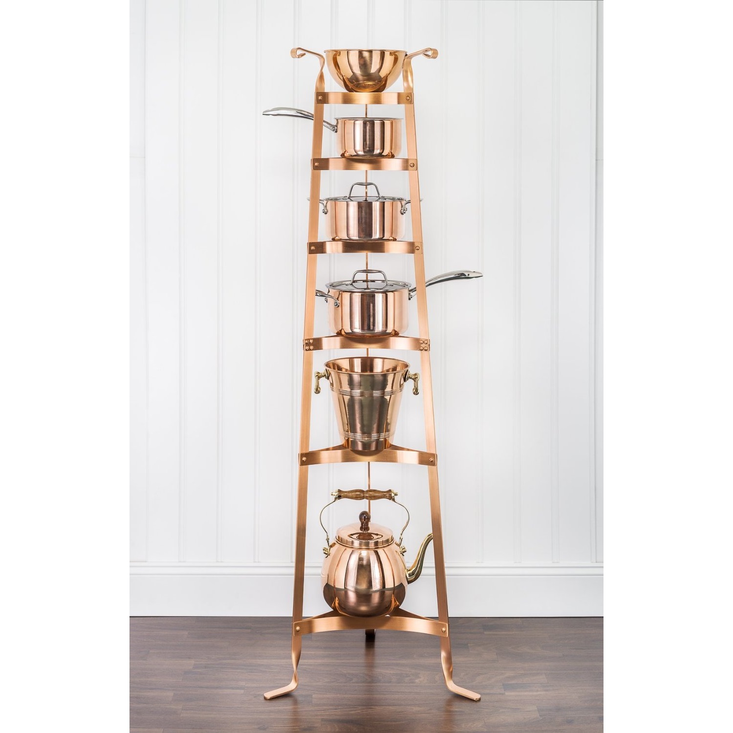 old-dutch-satin-staand-pannenrek-154cm-koper