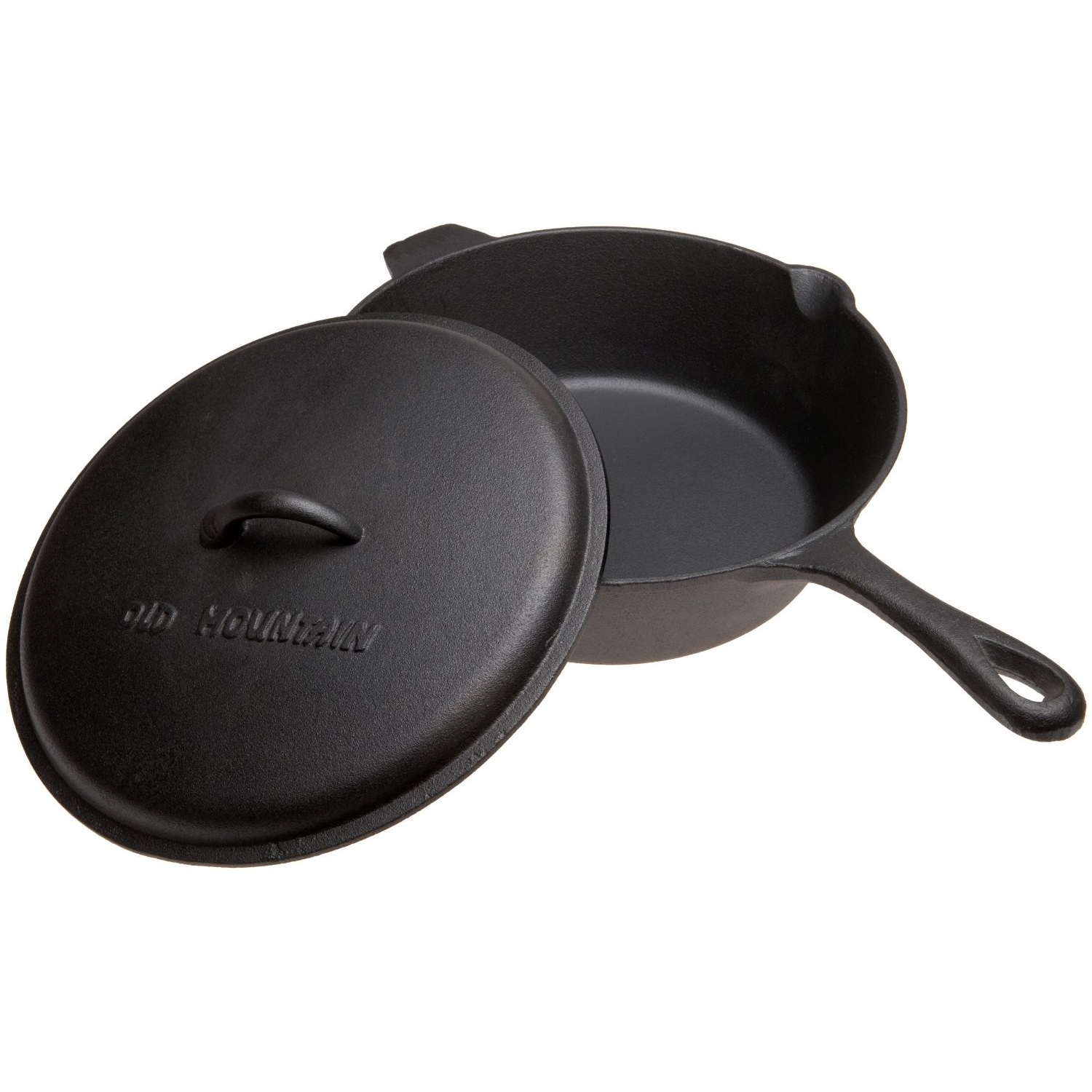 old-mountain-preseasoned-gietijzeren-hapjespan-met-deksel-30cm