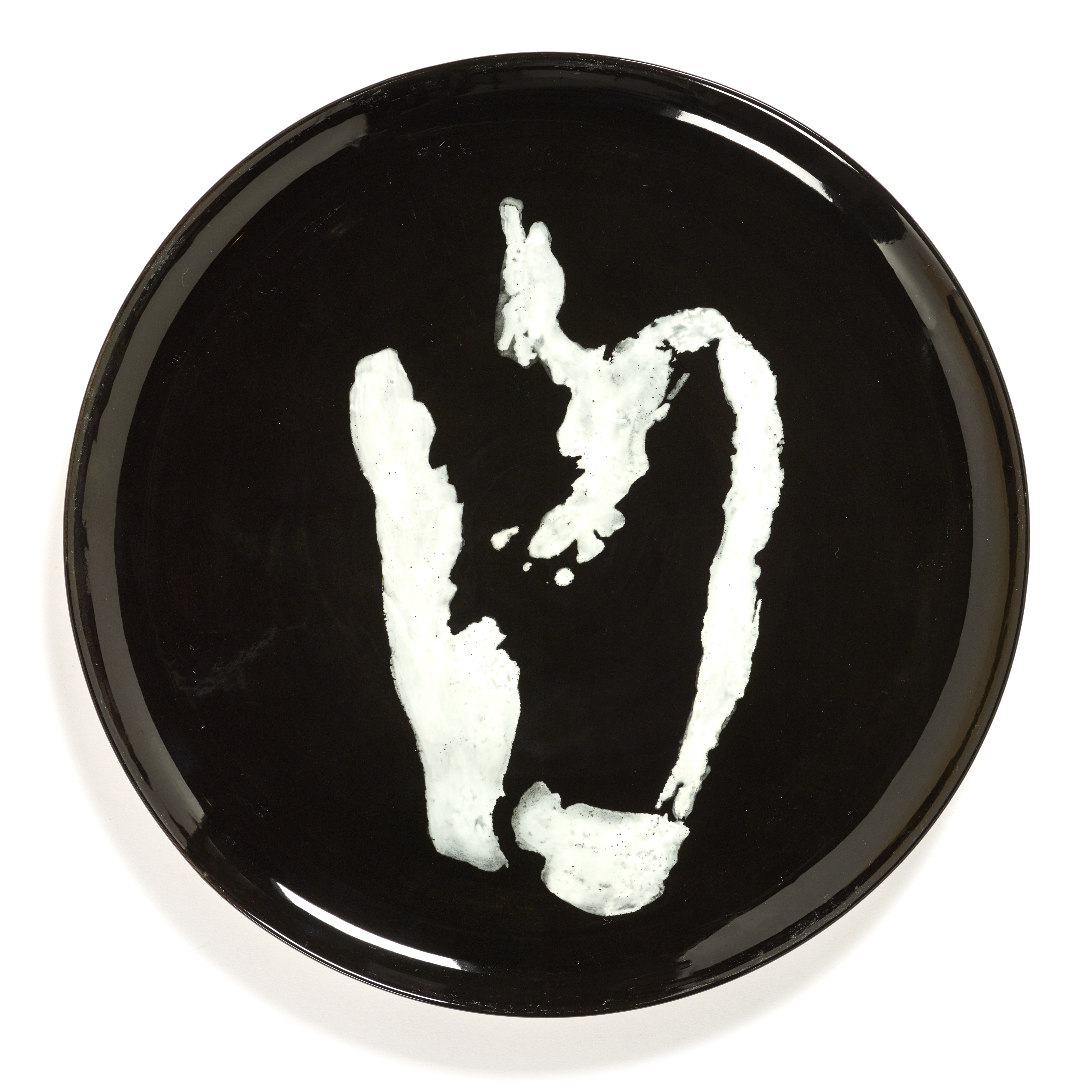 serax feast ottolenghi serveerbord b8921007o 35cm blackwhite pepper