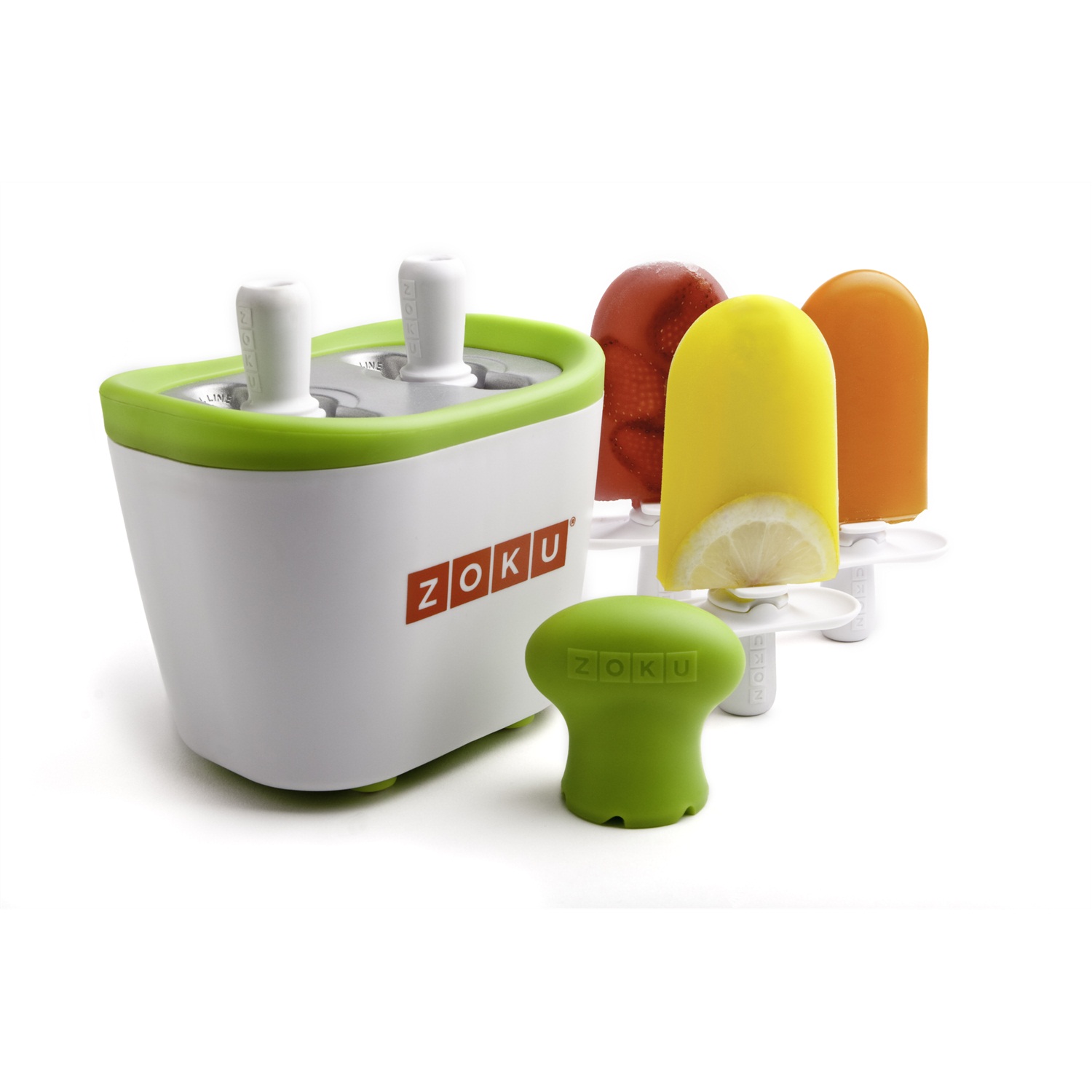 zoku-quick-pop-duo-ijsvorm-2-vaks-groen