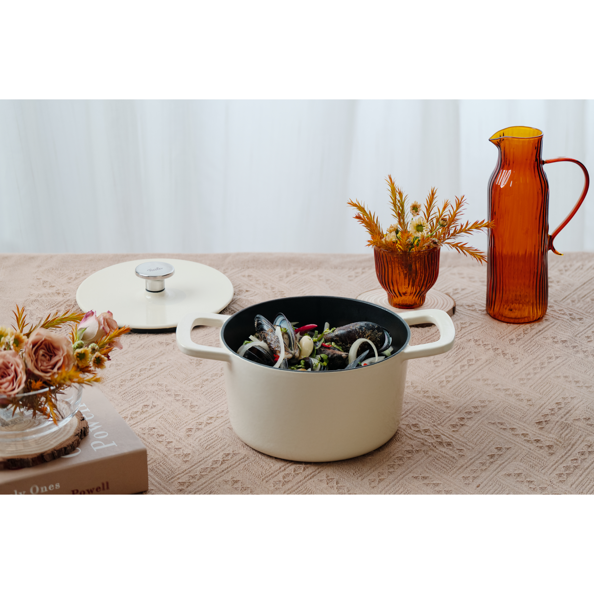 fissler-moments-collection-braadpan-24cm-ivory-white