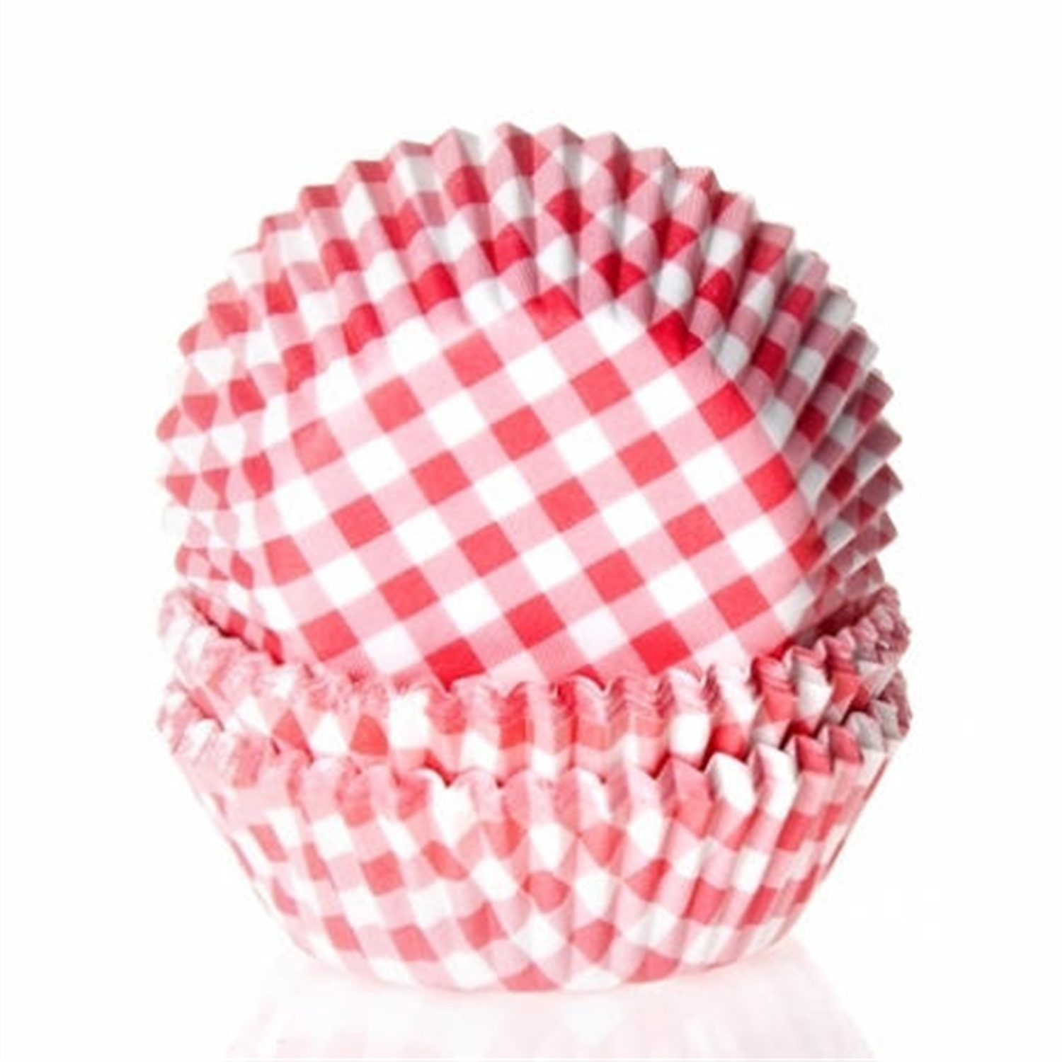 house marie cupcakevormen ruit 50 stuks rood