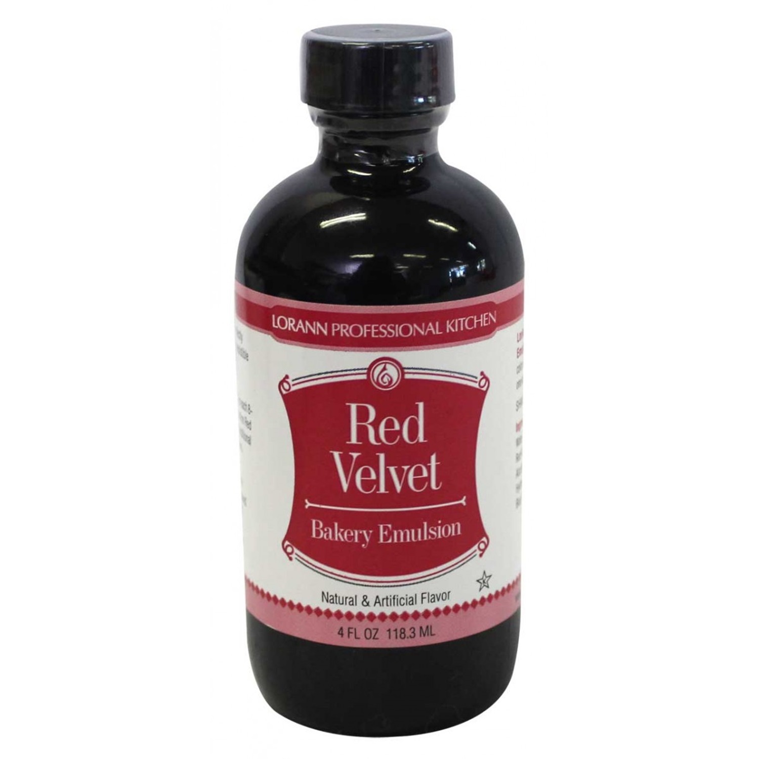 lorann bakery emulsion kleur en smaakstof 118ml red velvet
