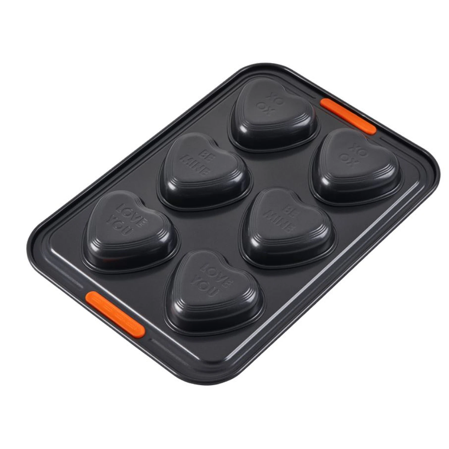 le-creuset-anti-aanbak-bakvorm-hartjes,-6st2