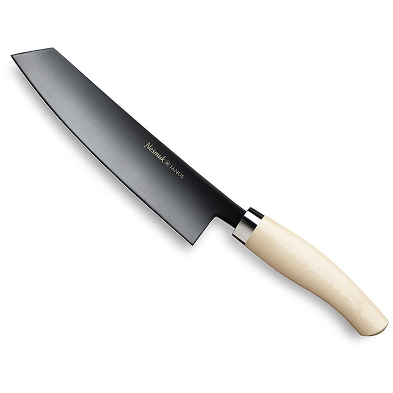 nesmuk-janus-koksmes-18cm-micarta-wit