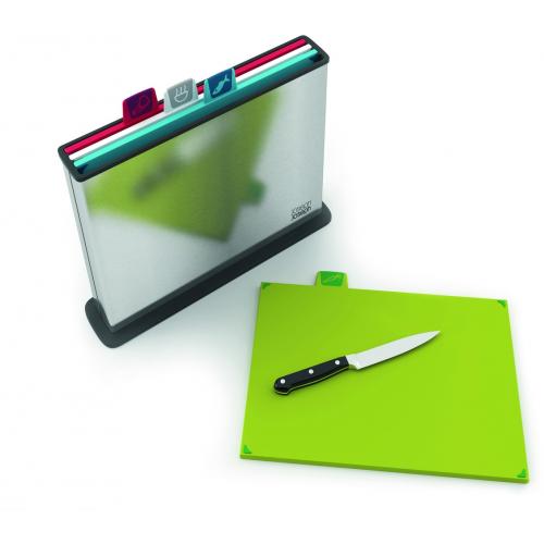 joseph-joseph-index-steel-snijplankenset-xl-rvs-4st