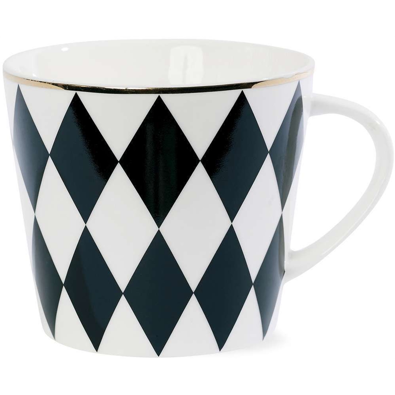 miss-etoile-coffee-mug-koffiebeker-zwart-350ml-ruit